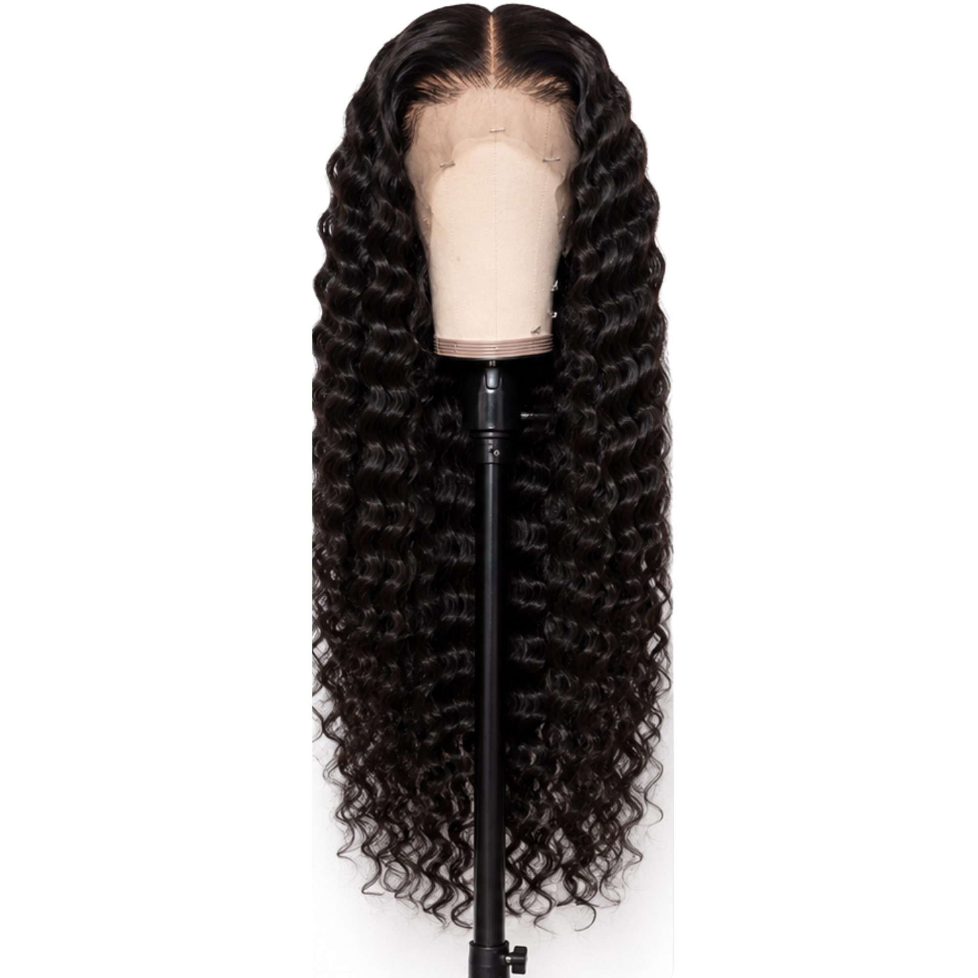 Natural 13x4 Frontal Wig - Deep Wave