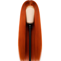 Burnt Orange 13x4 Frontal Wig- Pretty Straight